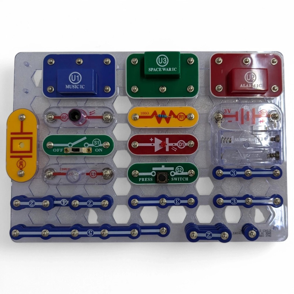 Snap Circuits SC100R Electricity & Electronics Educational Program Kit NEW