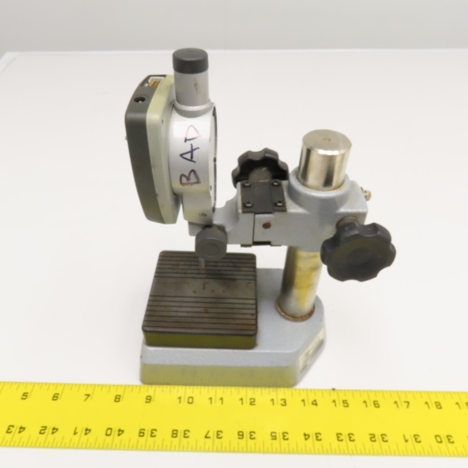 Mitutoyo 7008 Indicator Transfer Stand Miniature Comparator Bad Indicator!