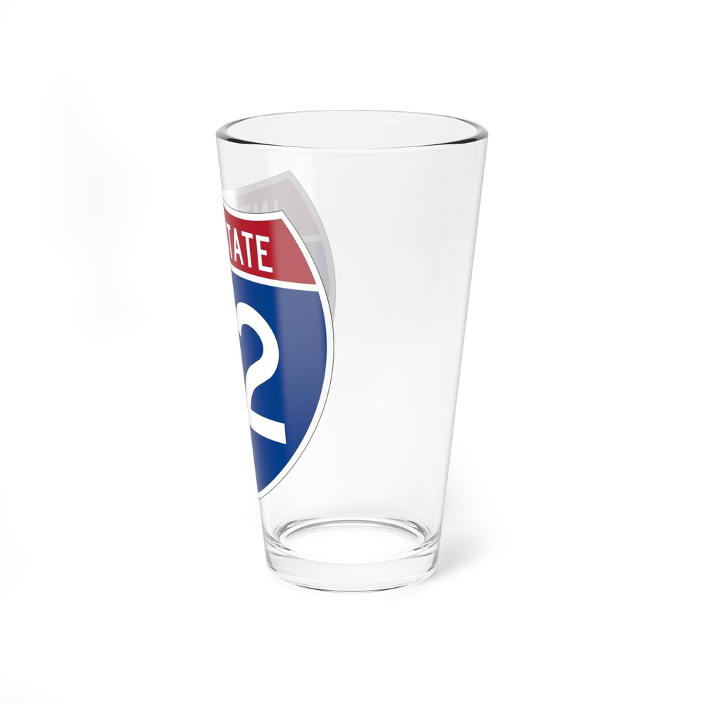 Interstate 72 (U.S. Highways) Pint Glass 16oz