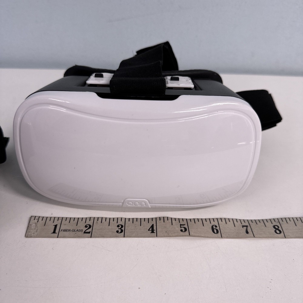 2-PACK ONN White Virtual Reality VR Smartphone Headset for Apple or Android