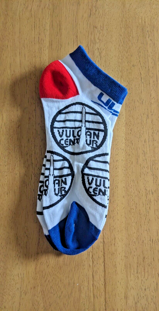 United Launch Alliance ULA Vulcan Centaur socks logo