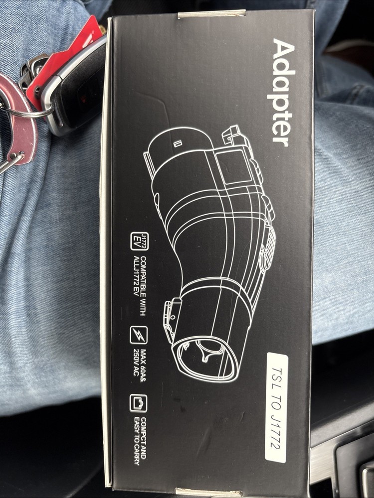 Tesla to J1772 Adapter Compact with Light Indicator