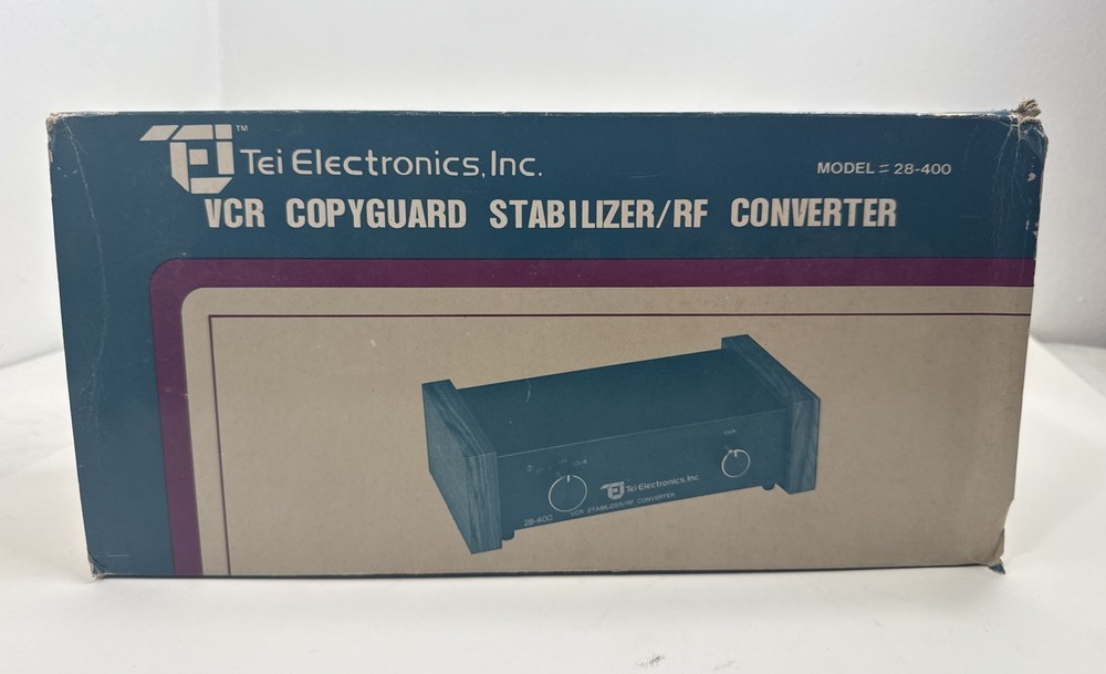 Tei Electronics VCR Copyguard Stabilizer / RF Converter