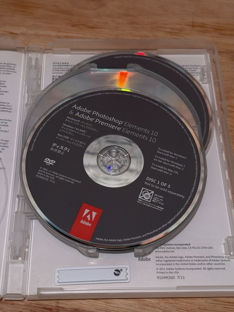 Adobe Photoshop Elements and Premiere Elements 10 for PC, Mac