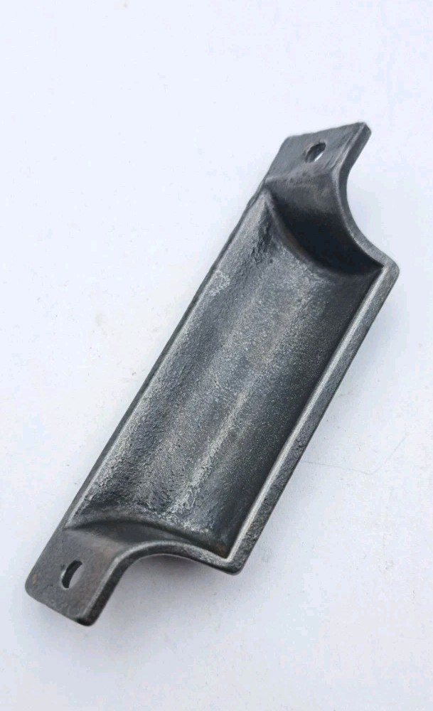 Antique Bin Pull Apothecary Drawer Pull Handle Old Eastlake Cast Iron Hardware