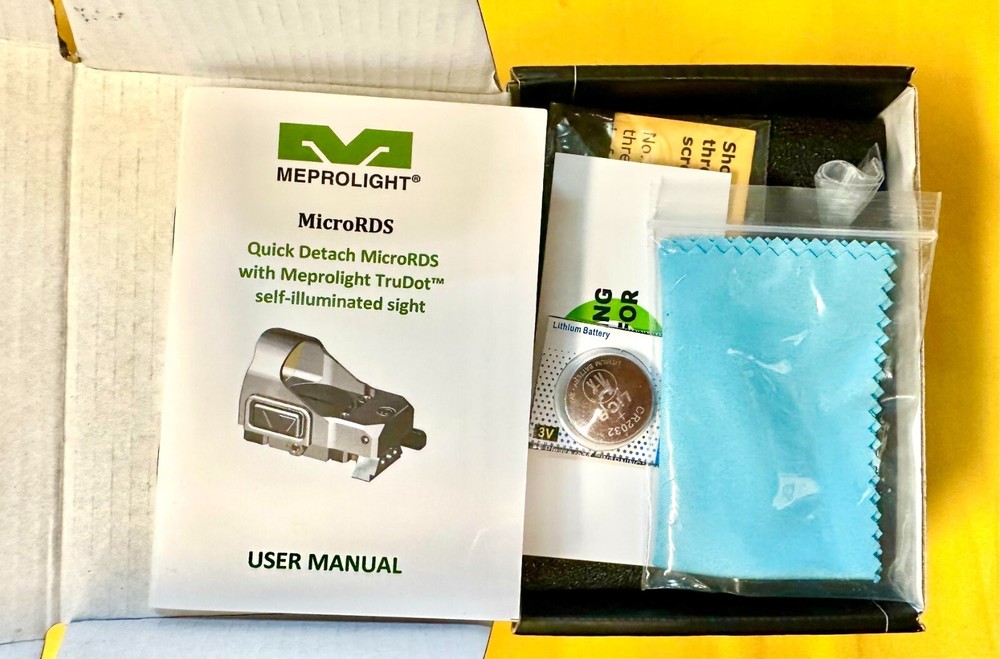 Meprolight Micro RDS With Spare battery