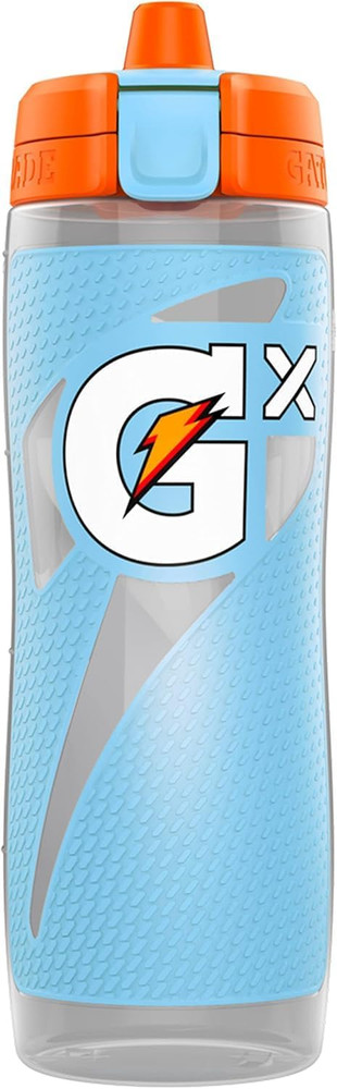 Gx Plastic Squeeze Bottle, Light Blue, 30Oz