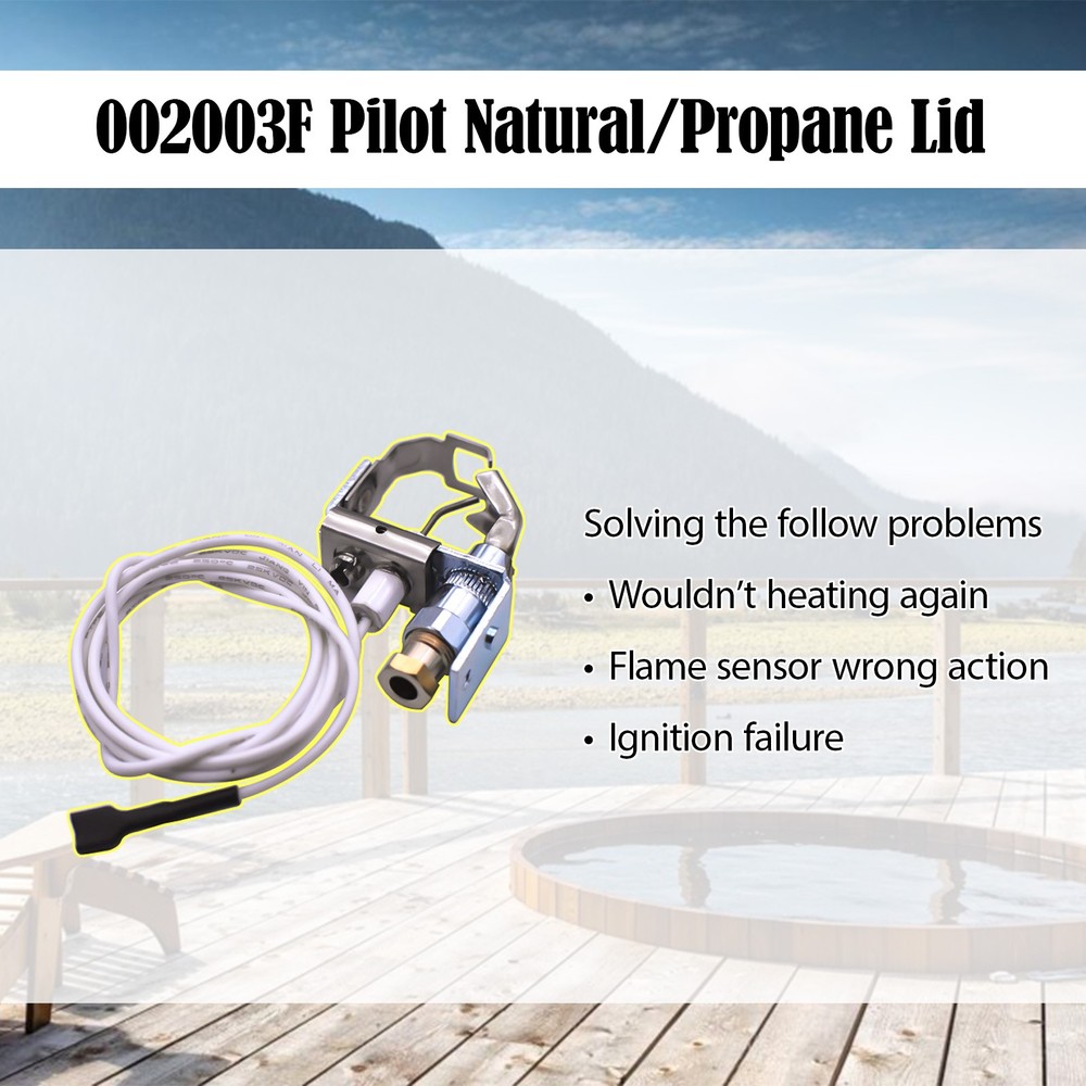 For Raypak 002003F Pilot Kit Natural Or Propane Pool & Spa Heaters