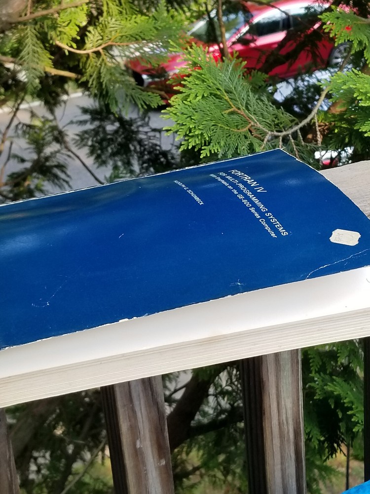 VINTAGE ELECTRONICS BOOK 1966 FORTRAN IV MULTI PROGRAM SYSTEMS GE-600 COMPUTER