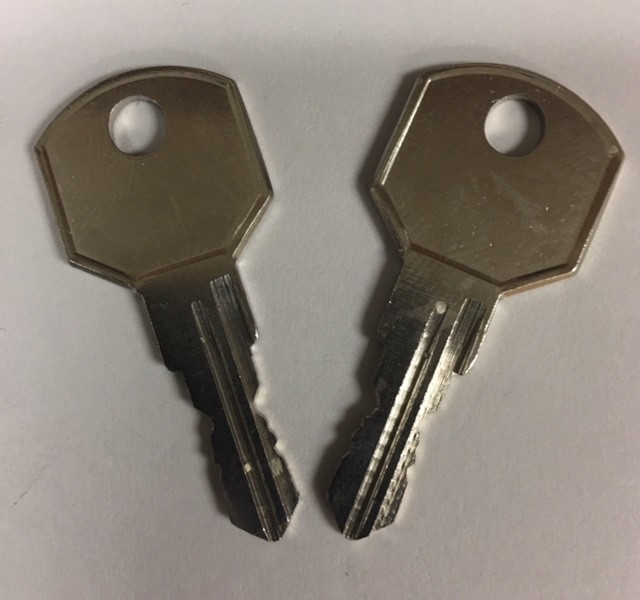 Kobalt tool box keys, 2 NEW KEYS CUT TO CODE 8001-8050