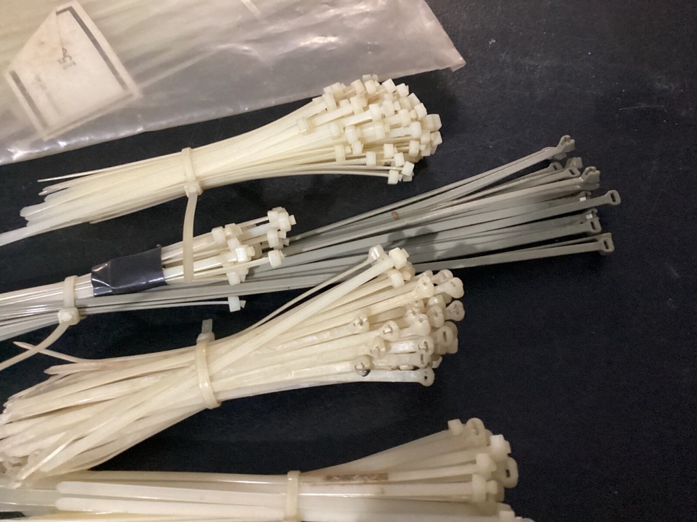 Lot of Assorted Size Plastic Wire Cable Ties