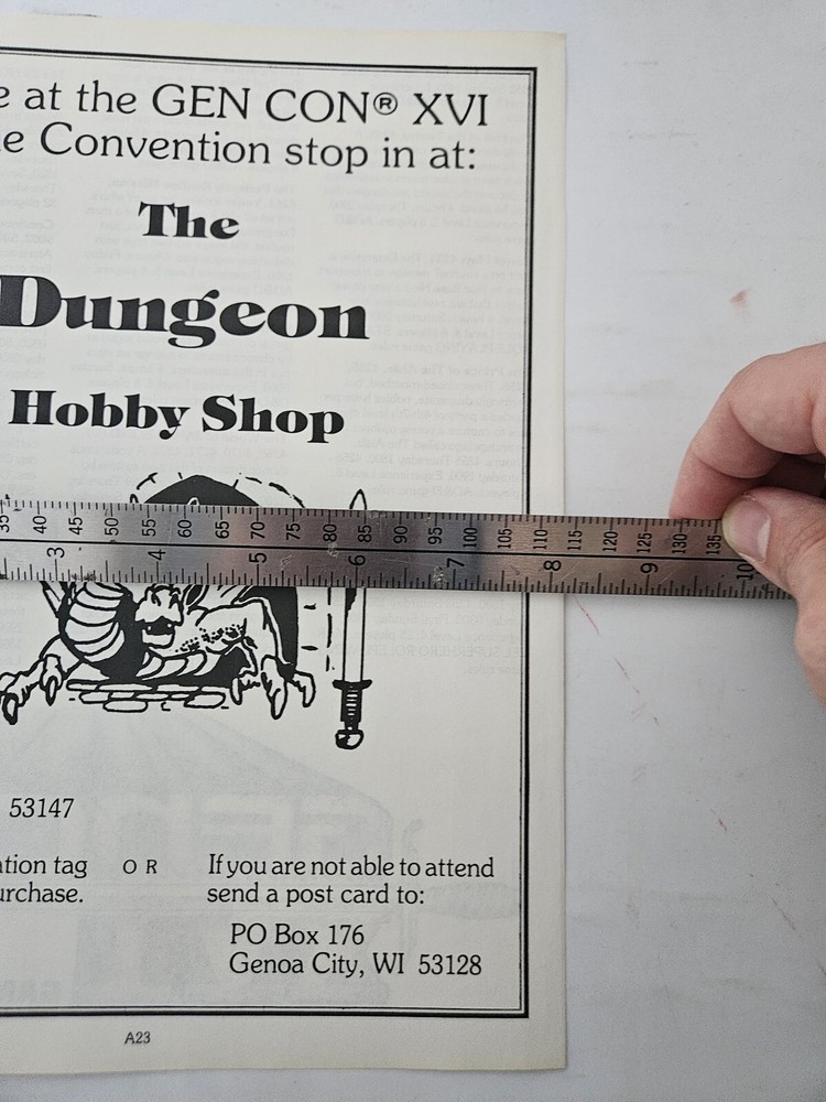 Gen Con XVI Dungeons And Dragons Print Ad