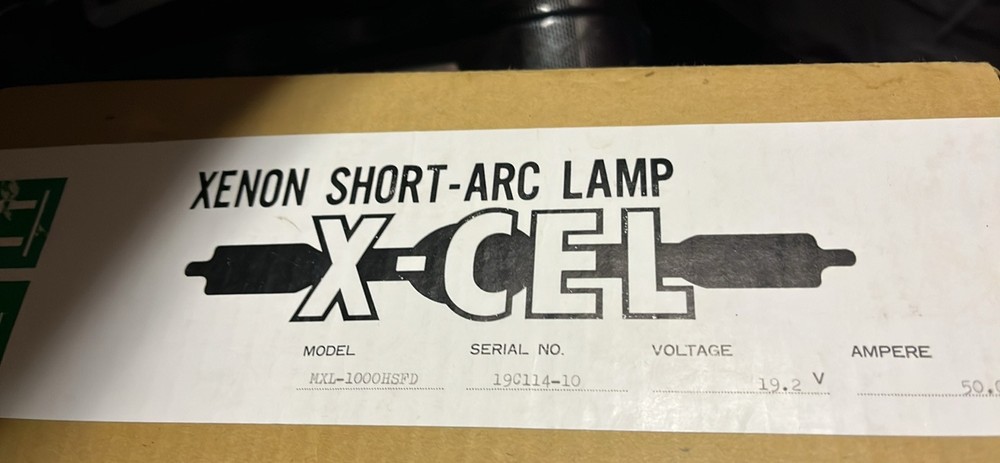 Xenon short-arc lamp, model MXL-1000HSFD