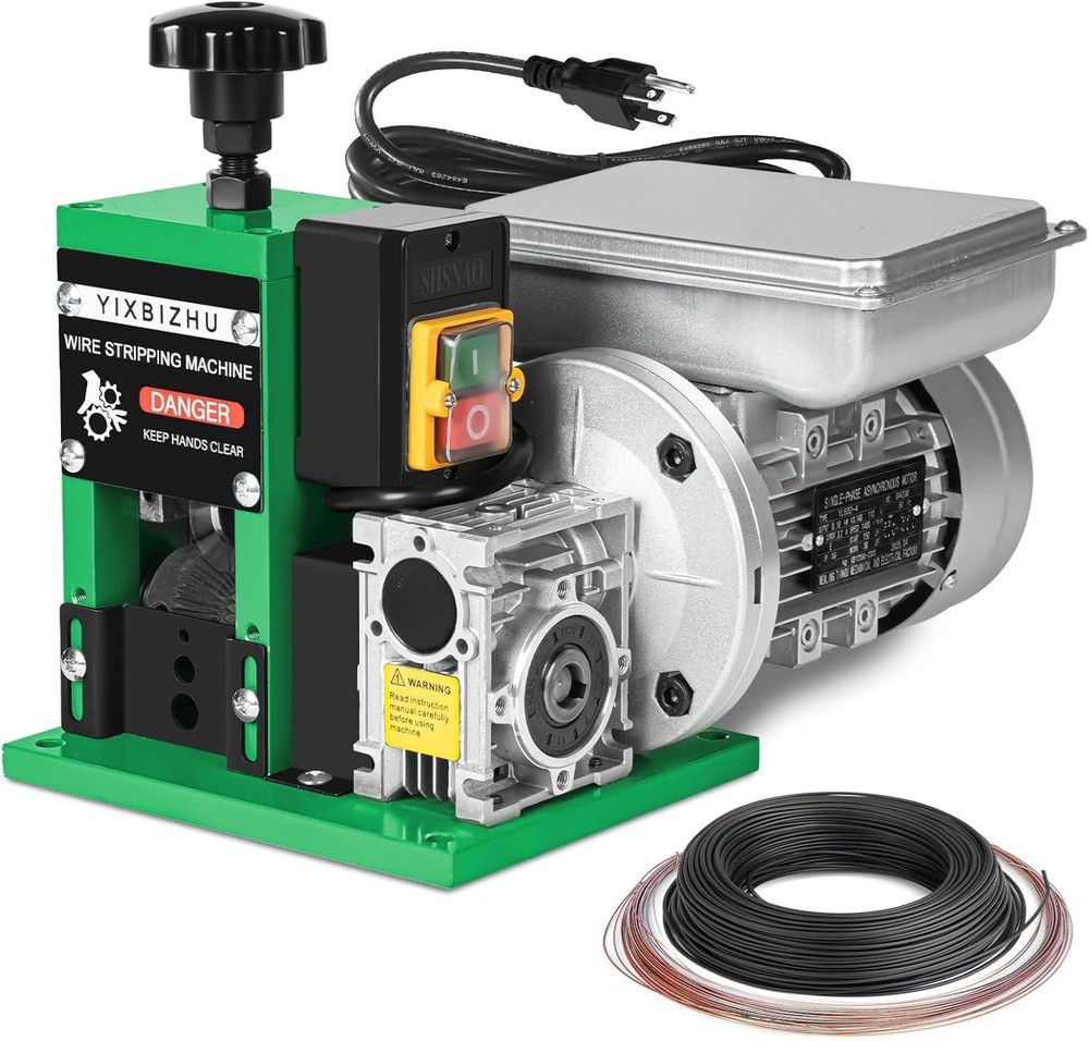 160W Electric Wire Stripper Machine, 30 m/min Automatic Cable Stripping Tool ...