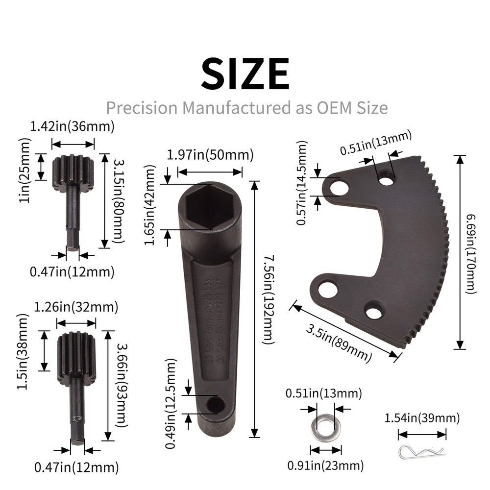 Torque Leverage Tool for Classic VW Beetle Bug 1950-79 Axle Nut Flywheel Removal