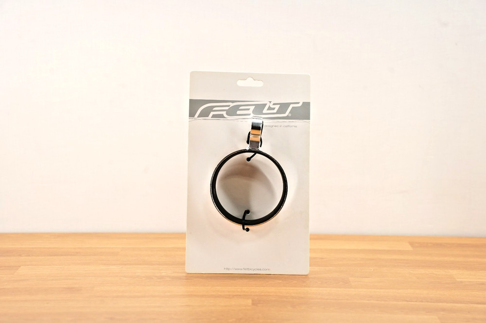 Felt Handlebar Coffee Cup Holder - Silver - NEW