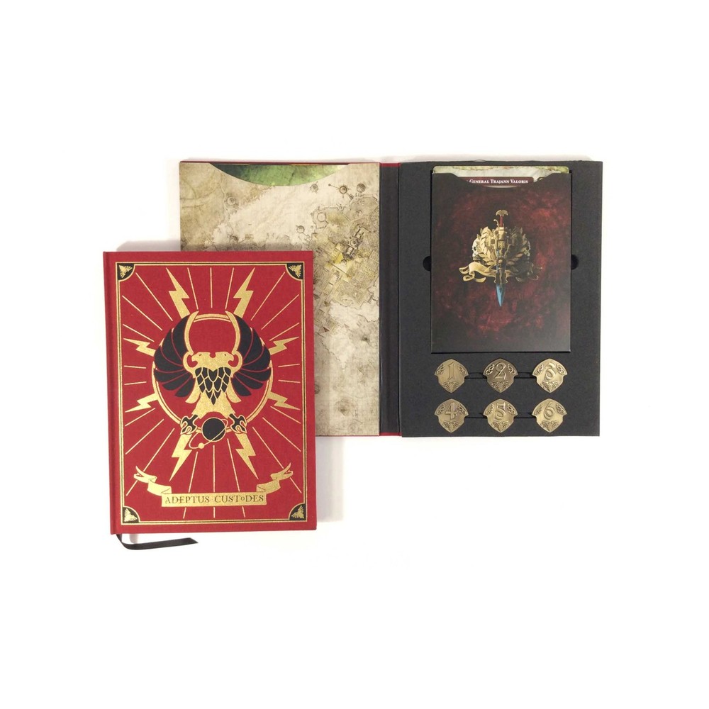 GW Army Book Codex Adeptus Custodes (Limited Ed) NM