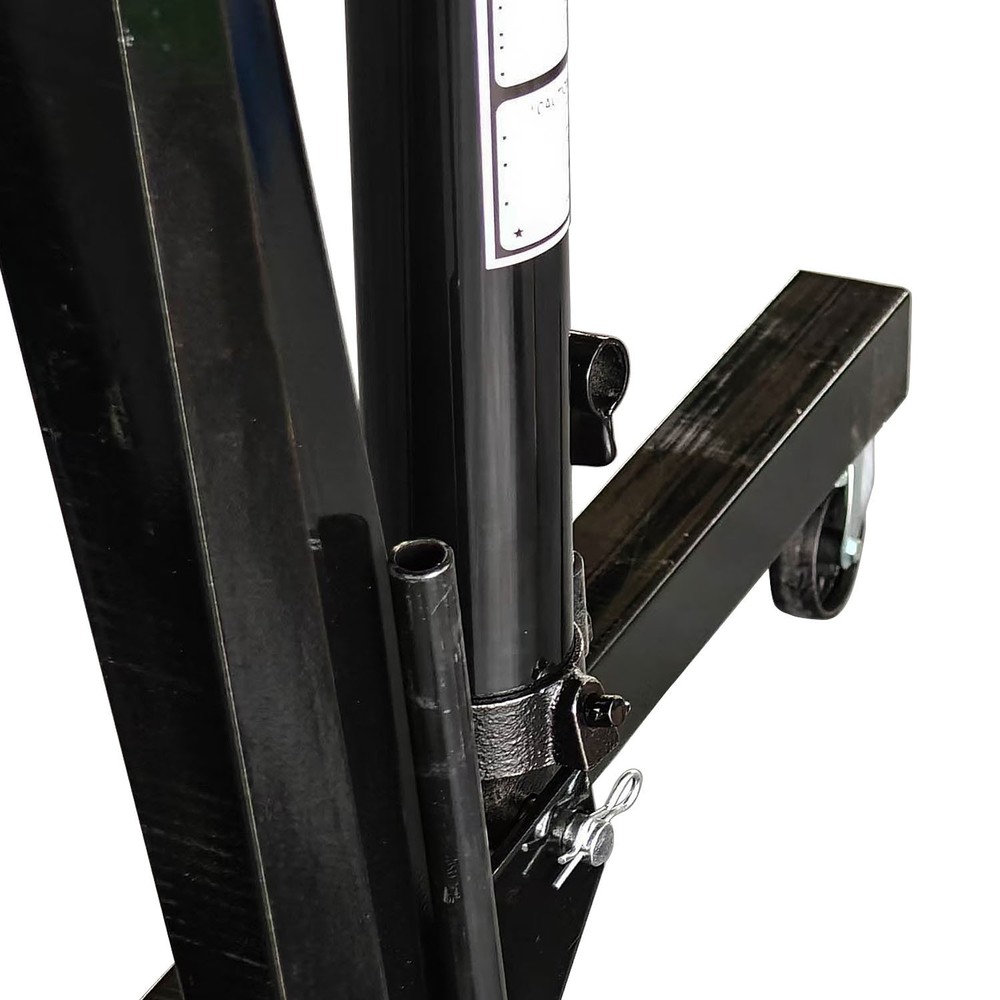 1Ton Foldable Hydraulic Engine Hoist Crane Lift/4 Adjustable Position Adjustable