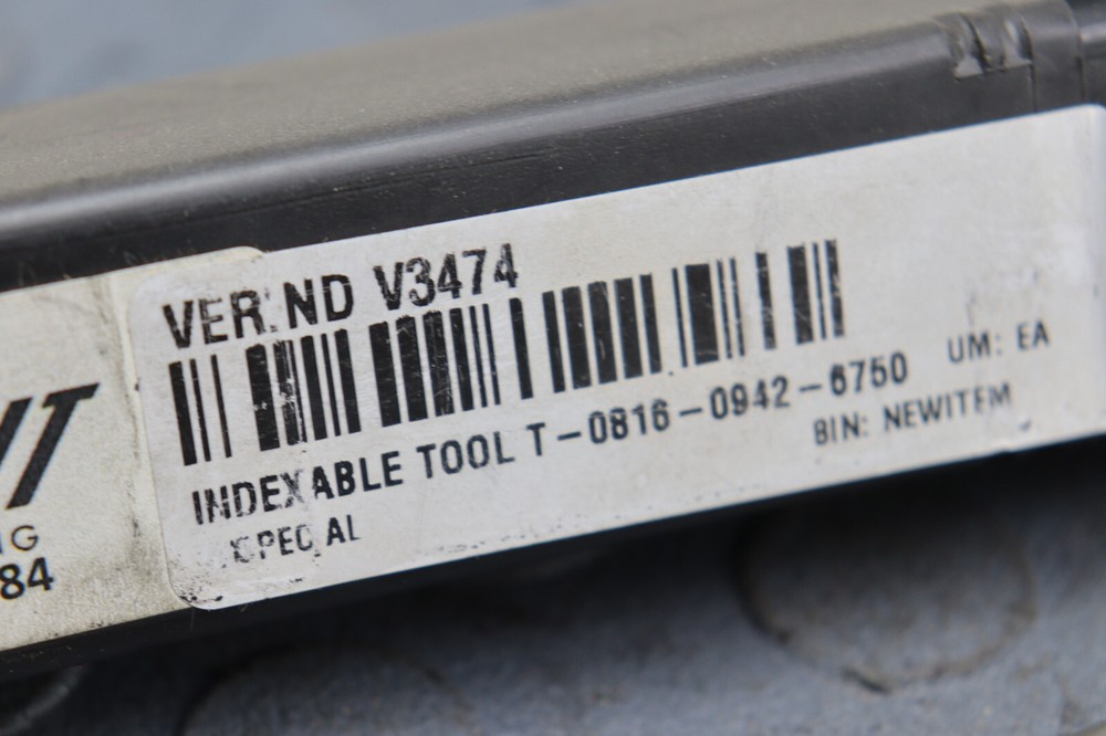 VERMONT BACK FACING INDEXABLE TOOL V3474 LOC4309