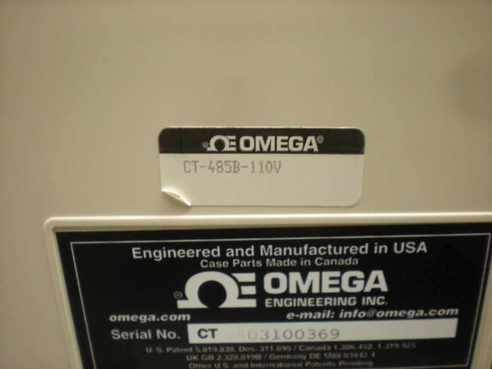 Omega Engineering CT-485B-110V Temp/Humid Chart Recorder