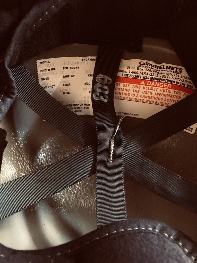 Firefighters Boots (size 6 1/2) & Helmet