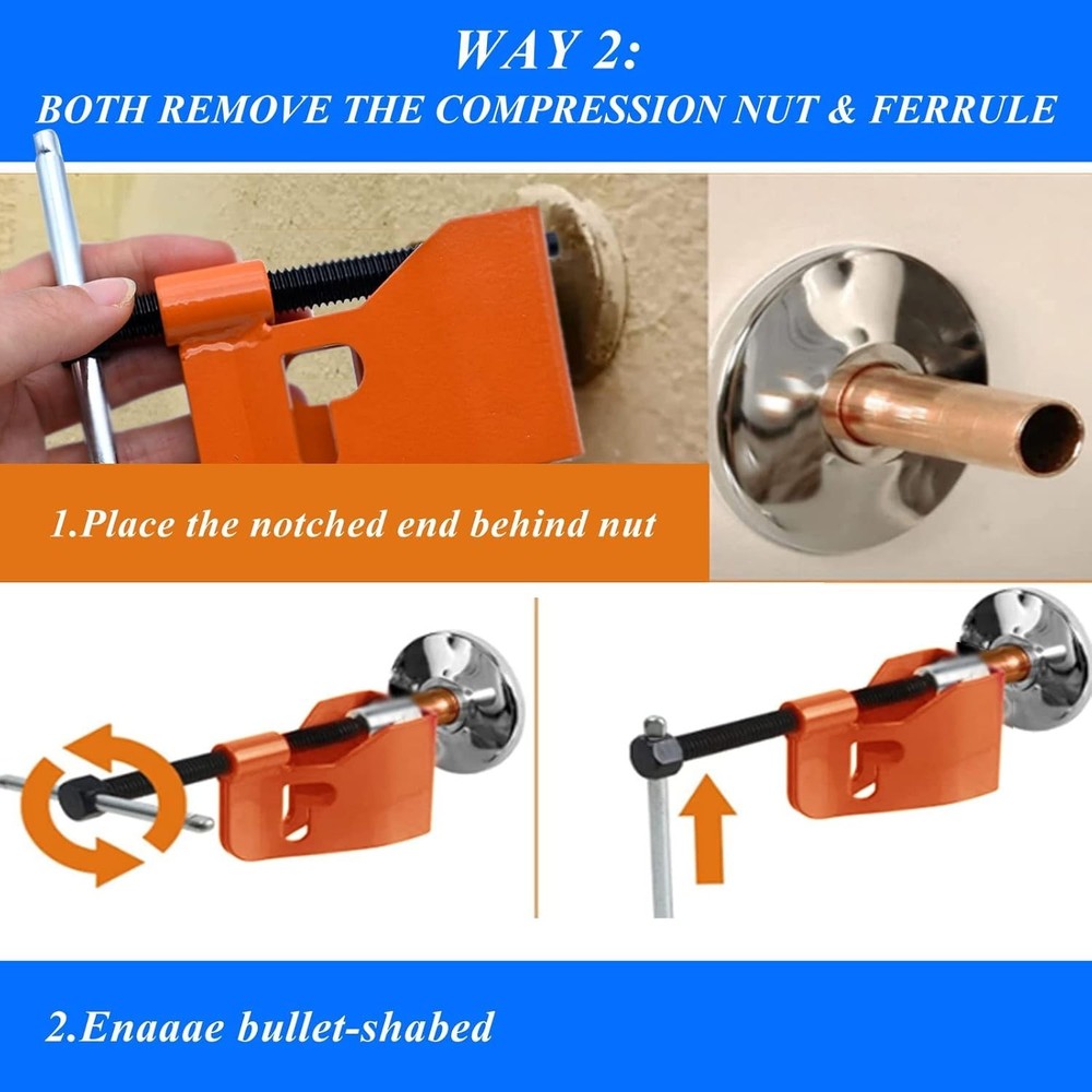 Compression Sleeve Puller Tool Remove Nut and Tube Ferrule 4661 - Ferrule Pul...