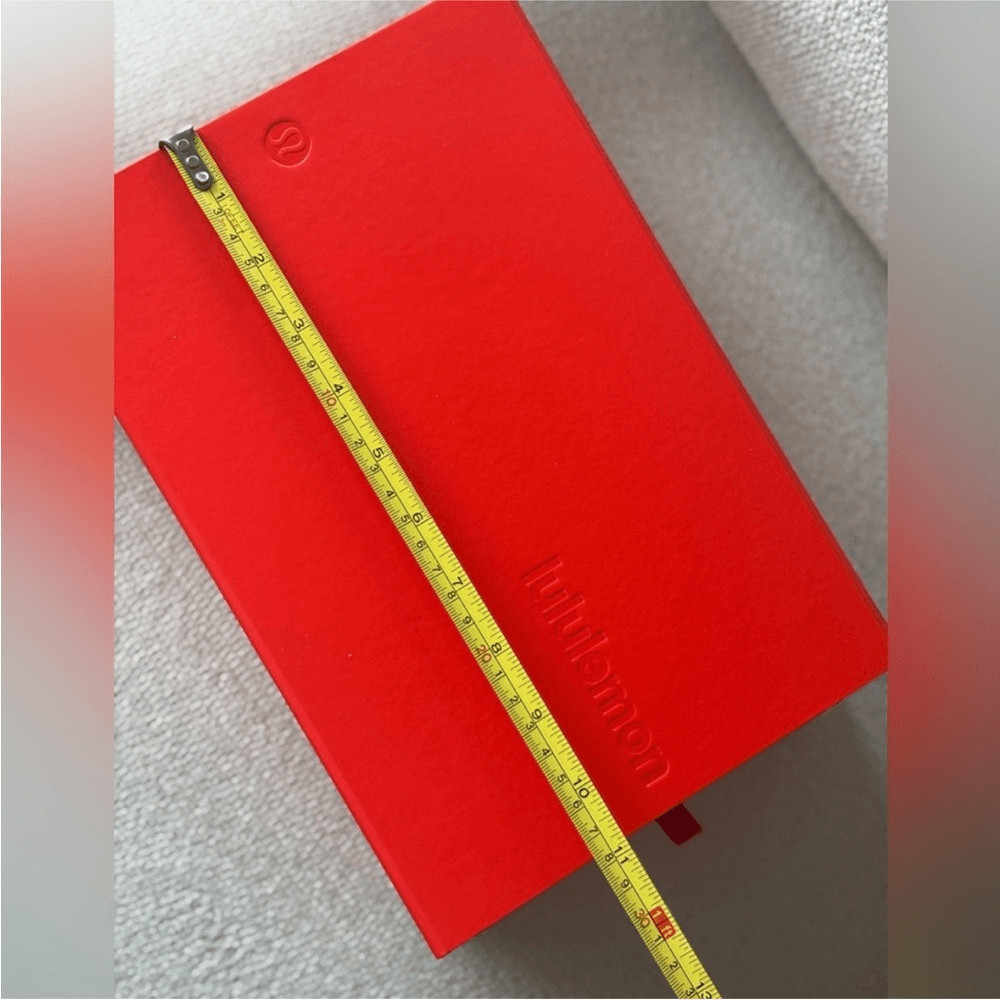 NEW Lululemon Red Gift Box New Empty Storage Keepsake