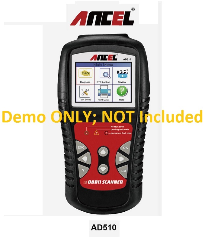 OBD2 OBDII Cable for ANCEL Scanner AD510 Pro Code Reader Diagnostic Scan Tool