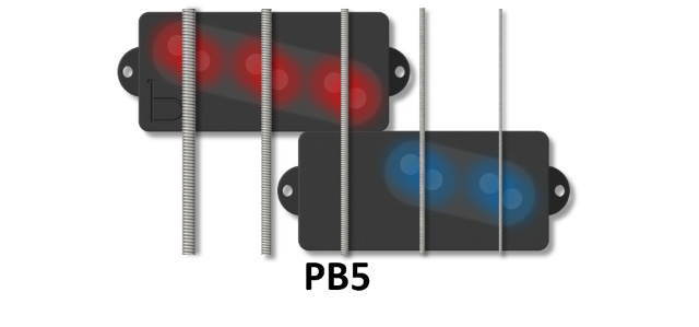 Bartolini PB5 B-Axis 5-String P Bass pickup