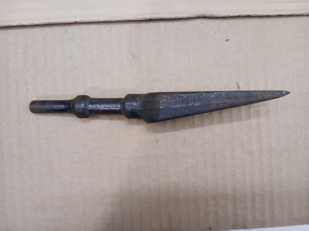 Unbranded Vintage Forked Jack Hammer Bit? 7-1/4" Long Pre-Owned