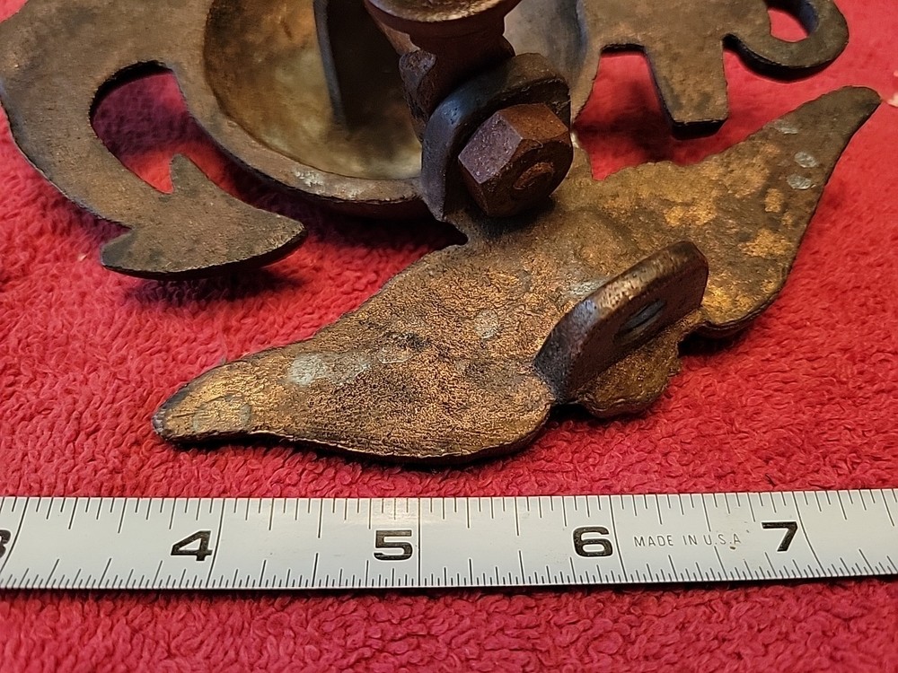 US MARINE CORPS BRASS GLOBE EAGLE ANCHOR