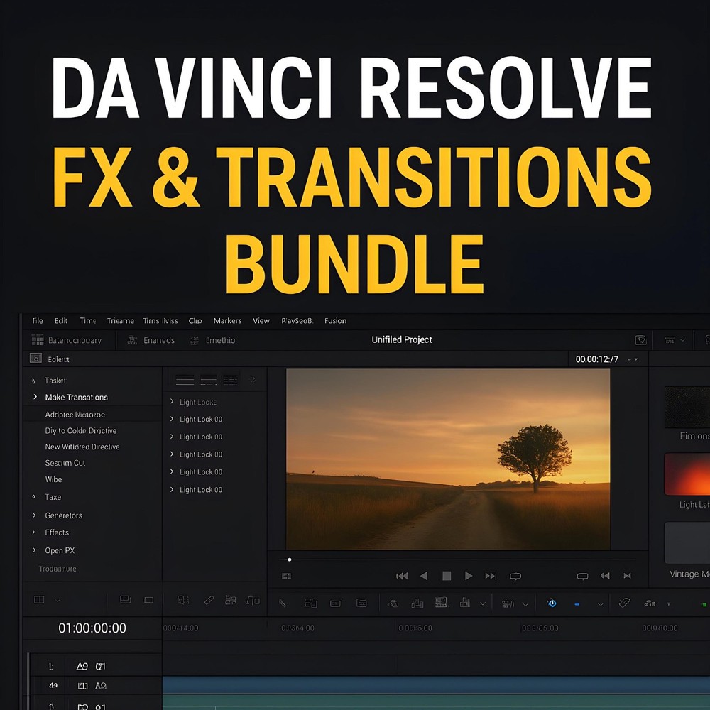 Premium FX Presets Bundle for DaVinci Resolve