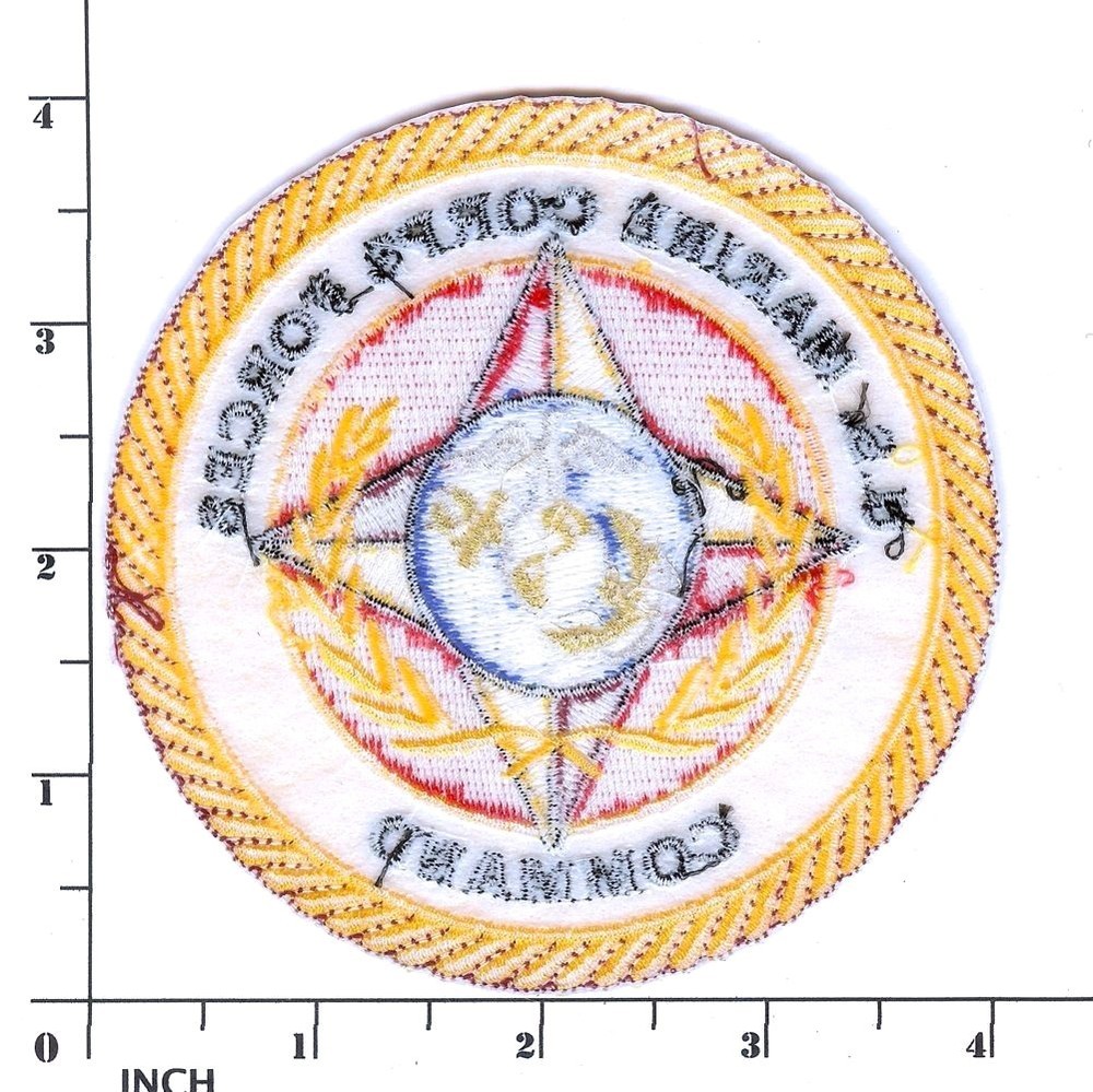 USMC Marine Corps Forces Command PATCH ~ COMMARFORCOM Marines CG FMFLANT ~ NATO