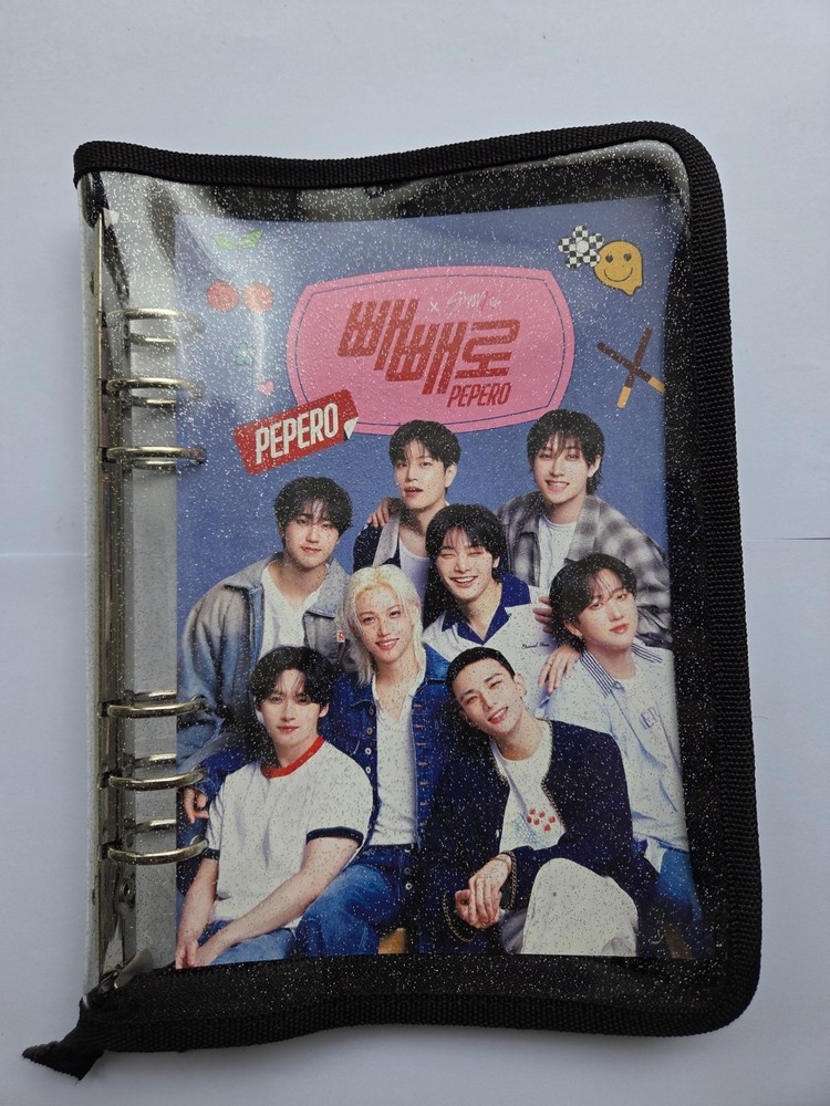 Stray Kids x Pepero Official Diary 6-Ring Binder
