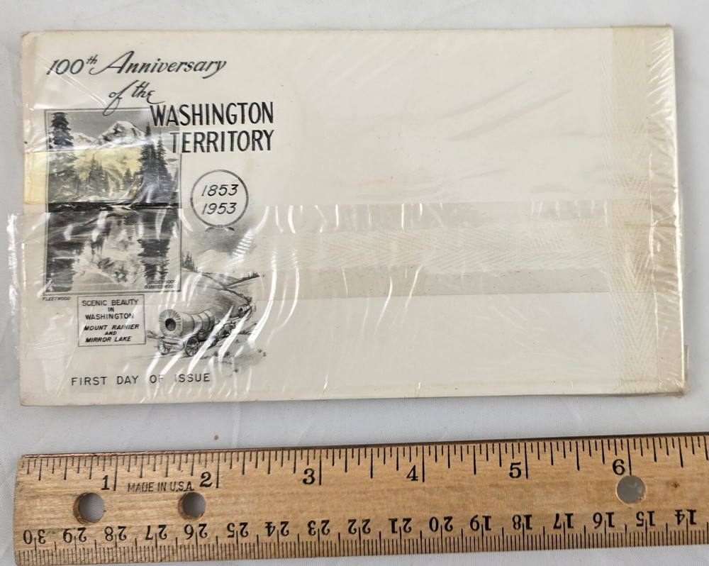 1953 Washington Territory First Day Cover Set – Sharp Condition, Unopened!