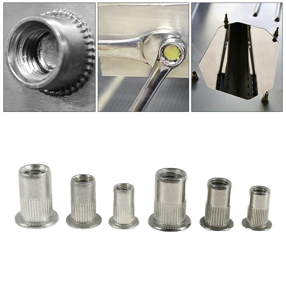 1450PCs Rivet Nut Kit- Rivnut Gun Nut Setter Thread Setting Nutsert Tool Metric