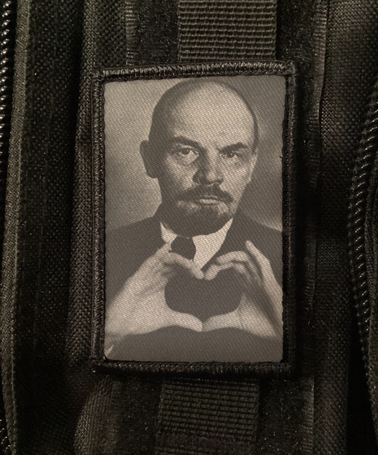 From Commies with Love Patch Lenin Sew on [sub]