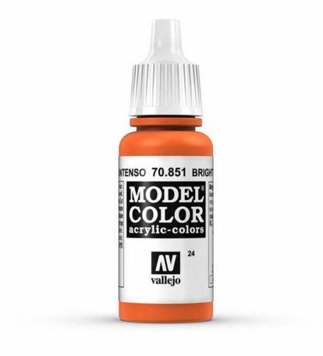 Vallejo Bright Orange Paint, 17ml VAL 70851