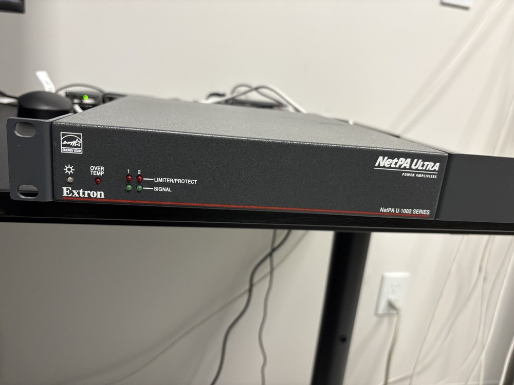 Extron NetPA U 1002 Network Audio Power Amplifier 2 Channel Tested