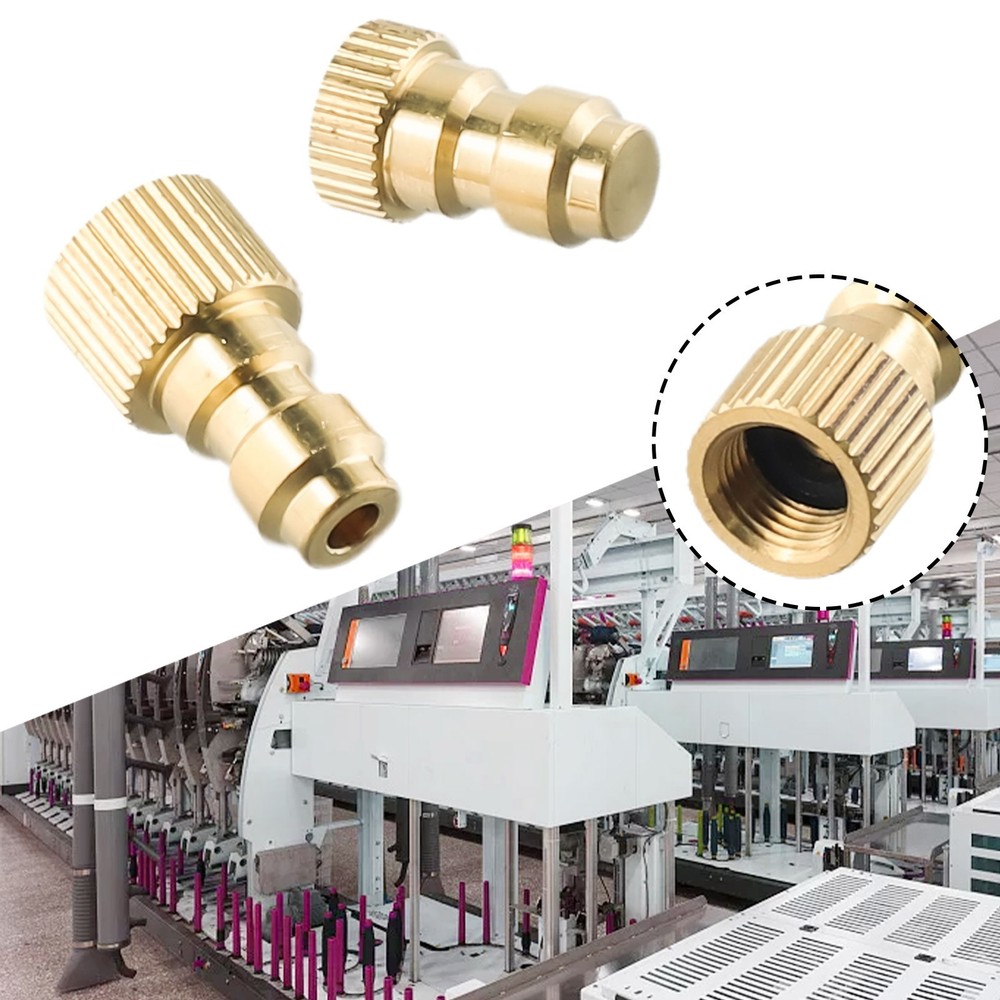 High Quality Air Nozzle Connection Hex 8MM Hose Adapters Practical 2PCS