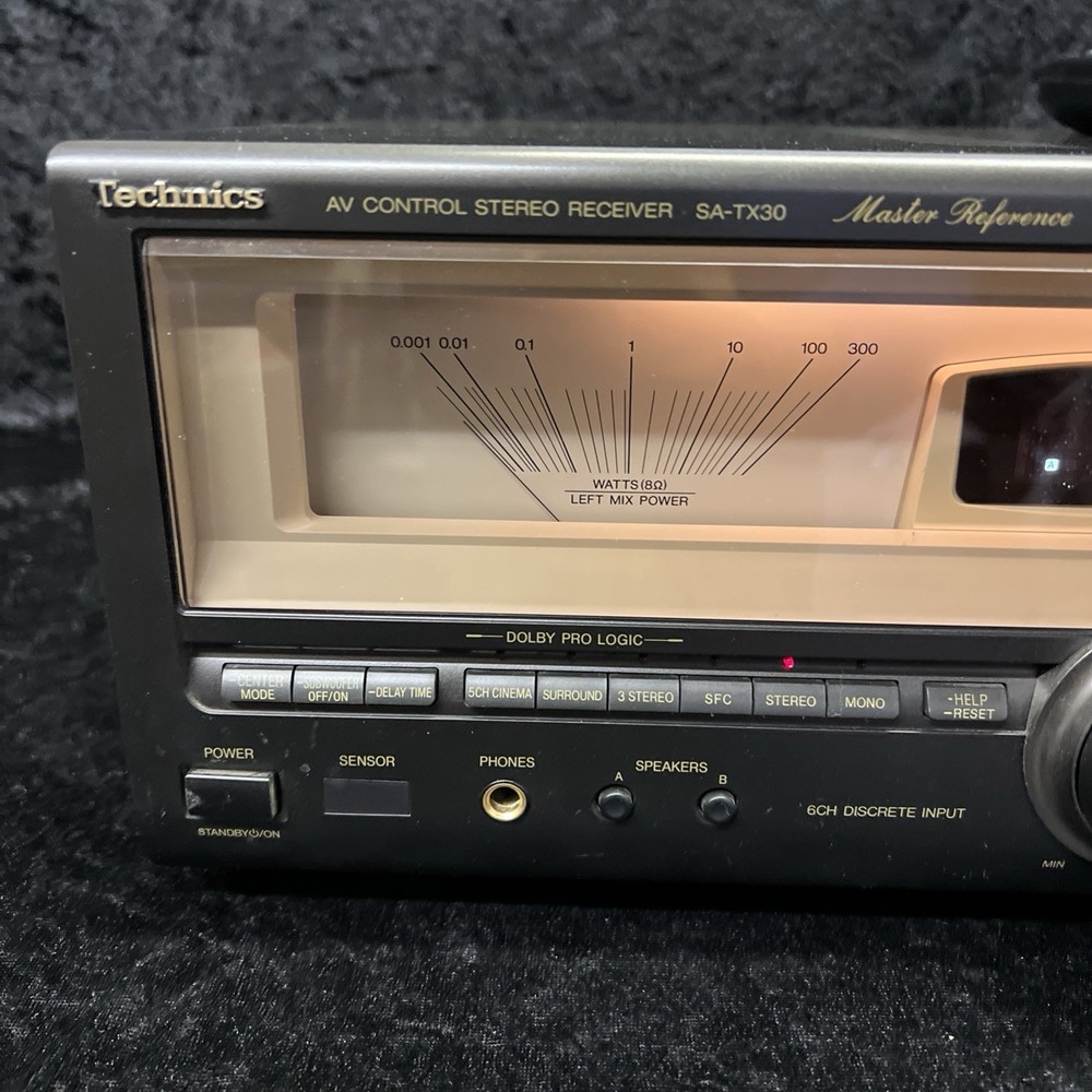 Vintage Technics SA-TX30 High End AV Control Stereo Receiver Master Reference