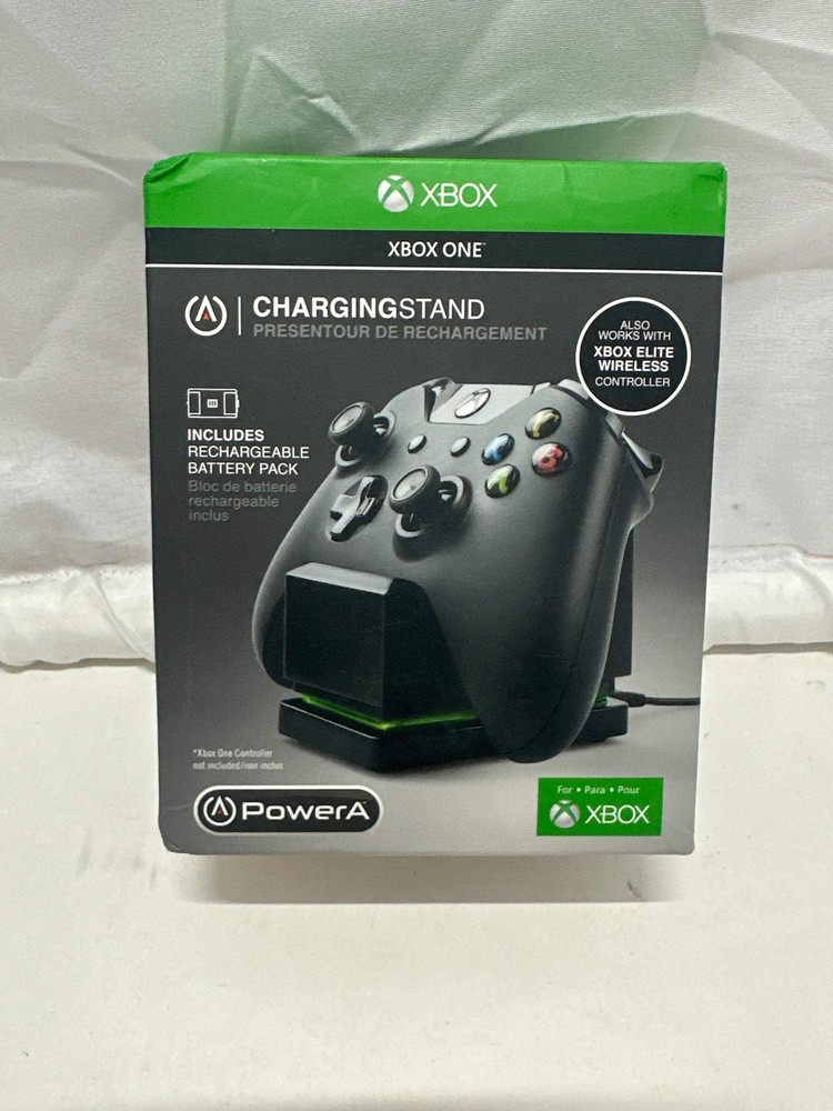 PowerA Xbox One Controller Charging Stand w/ Rechargeable Battery Pack