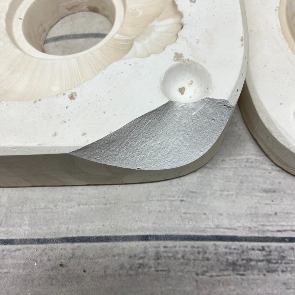 Unbranded Ceramic Casting Mold Dish #A-267
