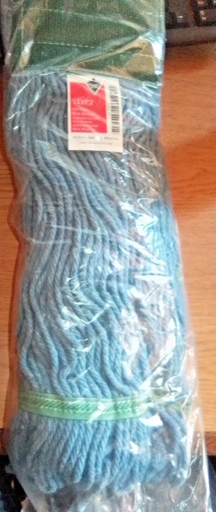 Tough Guy 1TYP2 5 In String Wet Mop, 16 Oz Dry Wt, Side Gate Connection,