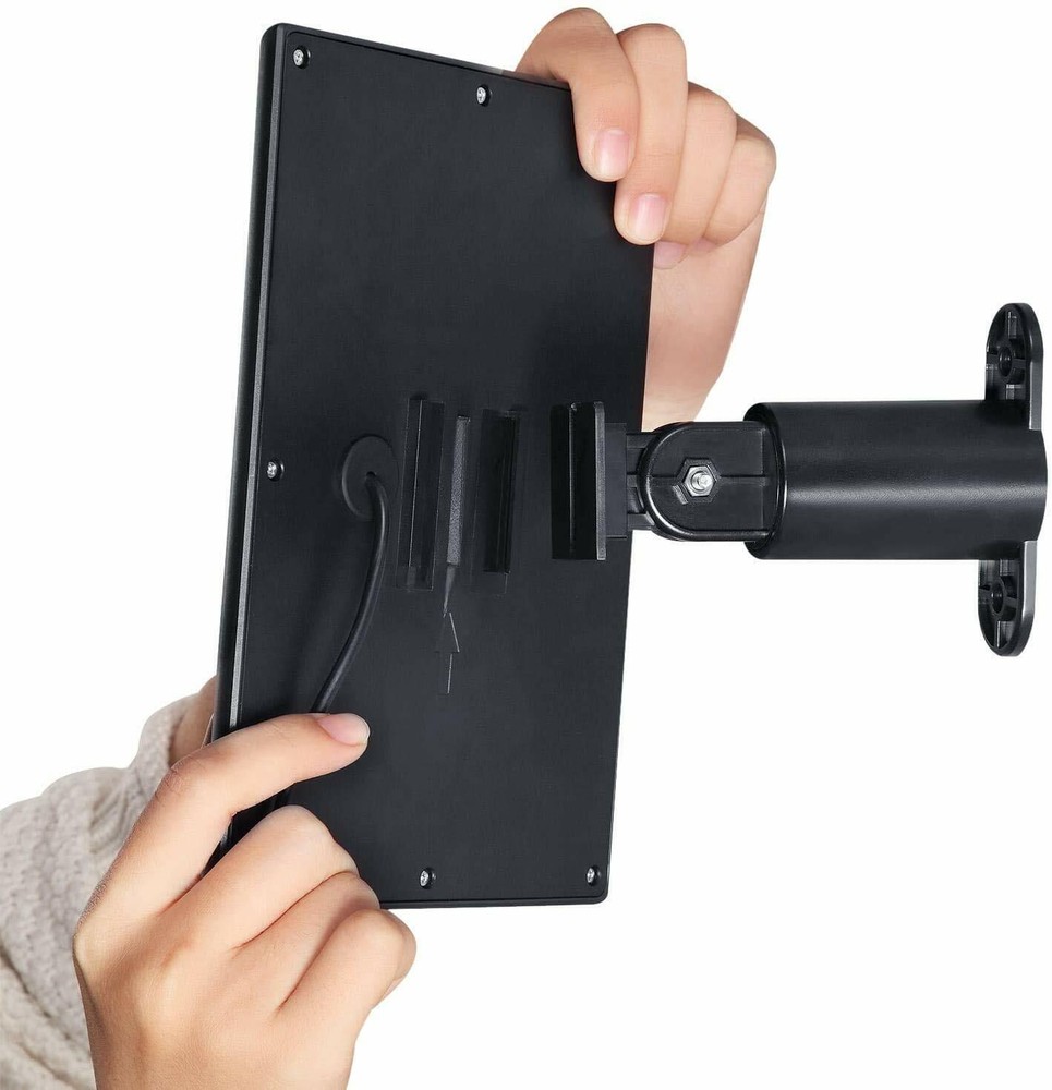 Wasserstein Solar Panel Compatible with Ring Spotlight Cam Battery- Black 3 Pack