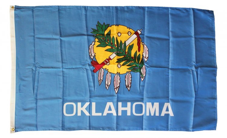 OKLAHOMA STATE FLAG 3 x 5 FOOT