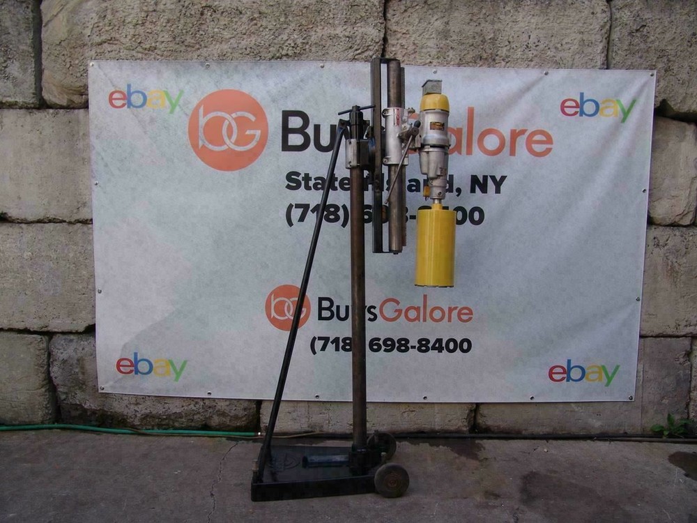 Target Core Drill with Dewalt Drill 120 volts  Works Great