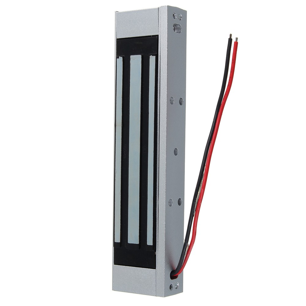Electric Magnetic Lock Door Access Control System 2 Wireless Remote Controls Kit