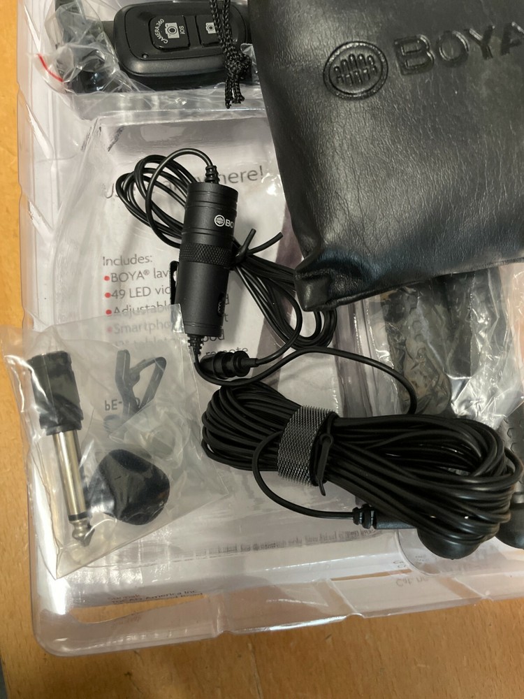 Sunpak Creator Vlogging Kit with Bluetooth Remote and Boya Microphone