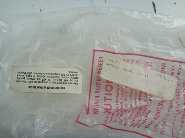 Lexan Helmets Face Shield Visor - Smoke